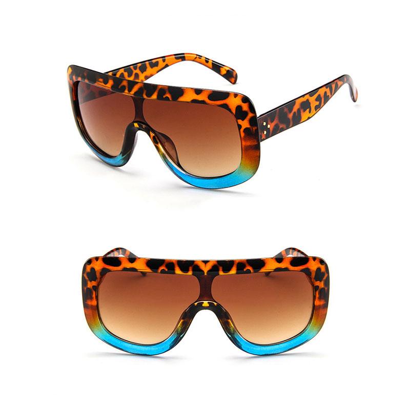 Diva Walking Designer Large Square Turquoise Sunglasses - Pretty Fab Things
