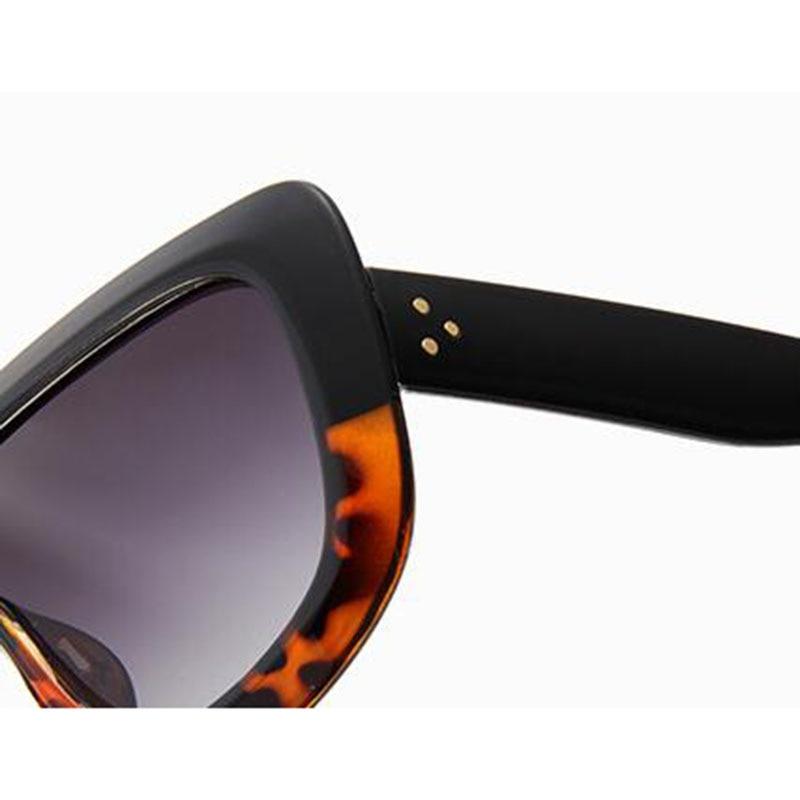 Diva Walking Designer Large Square Black Sunglasses - Pretty Fab Things